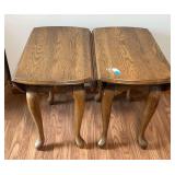 Pair of Drop Side Accent Tables