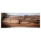 Stack of Hand Cut Hardwood Boards
