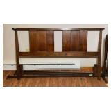 MCM Full Size Bed Frame with Headboard
