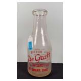 DeGraft Creamery Glass Milk Jug