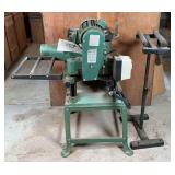 C-Grizzly 15” Planer Model G1021 & Material Rollers On Stand