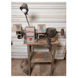 Craftsman 1/2 Hp Bench Grinder on Stand