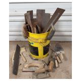 Assortment of Concrete Tools