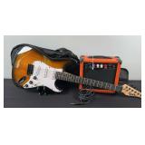 LYX Pro Electric Guiter with Amp & Bag