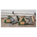 Pair of Vintage Seed Spreaders
