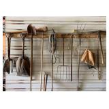 Shovels, Pitch Forks, & Lawn Tools