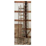 (3) Wooden Ladders