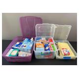 Lot of First Aid Items