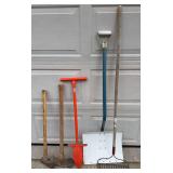 Shovel, Tree Spade, Splitting Maul & Axe