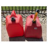 Pair of Gasoline Cans