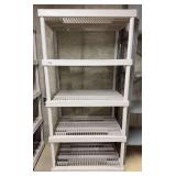 Plastic Shelving Unit