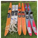(3) Sets of Water Skis