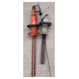 Pair of Electric Hedge Trimmers