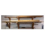 Assortment of Lumber, Pipe Clamp, & Misc.