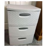 Sterilite Plastic 3 Drawer Organizer