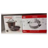 NIB Buffet Server Set & Pots and Pans