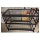 Metal Shelving Unit