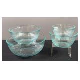 Clear Glass Pyrex Mixing Bowls