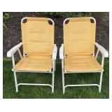 Pair of Folding Lawn Chairs