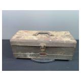 Metal Tool Box & Tools
