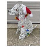 Christmas Light Up Dog