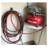 Porter Cable Air Compressor and Hose