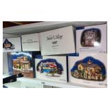 Snow Village Airplane, John Deere, Refreshment Stand, Winery, & Misc