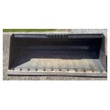 74” Skid Steer Material Bucket