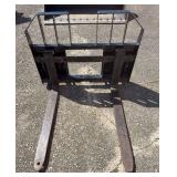 Land Pride Skid Steer Fork Attachment