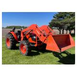 2014 Kubota M8560 with LA1353 Front End Loader