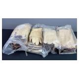 Packages of New Leather Gloves