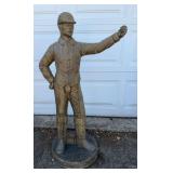 Concrete Lawn Jockey