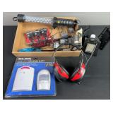 Work Lights, Radio Head Set, & Misc