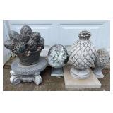 Artichoke Garden Statues