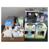 Outdoor Lights & Assorted Light Bulbs