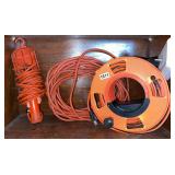 Extension Cord, Cord Reel, & Corded Work Light