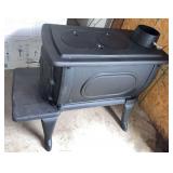 Deluxe Boxwood Stove with Through The Wall Kit & Heat Reclaimer