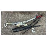 Cable Pulley & Tarp Straps