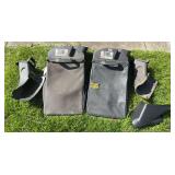 Pair of Push Mower Mulch Baggers