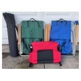 Assortment of Lawn Chairs
