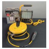 (2) Work Lights & Cord Reel