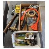 Hammer, 4 Way Hose Valve, Hose Saver, & Tools