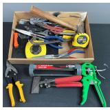 Tin Snips, Pliers, Hammer, & Misc