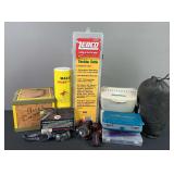 Bait Canteen, Worm Food, Tackle Tote, & Fishing Supplies