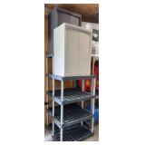 Plastic Storage Shelves & Cabinets