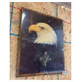American Eagle Clock