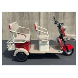 Red Electric Tricycle MGC40