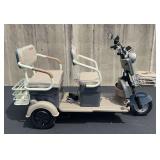 Purple Electric Tricycle MGC40