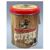 Winchester Coffee Tin with Coffee