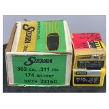 Speer & Sierra 303 Cal Reloading Bullets